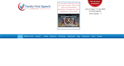 Desktop Screenshot of familyfirstspeech.com